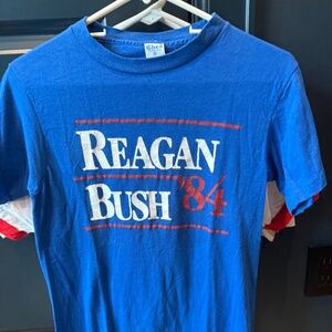 Reagan Bush '84 Vintage Campaign T-Shirt